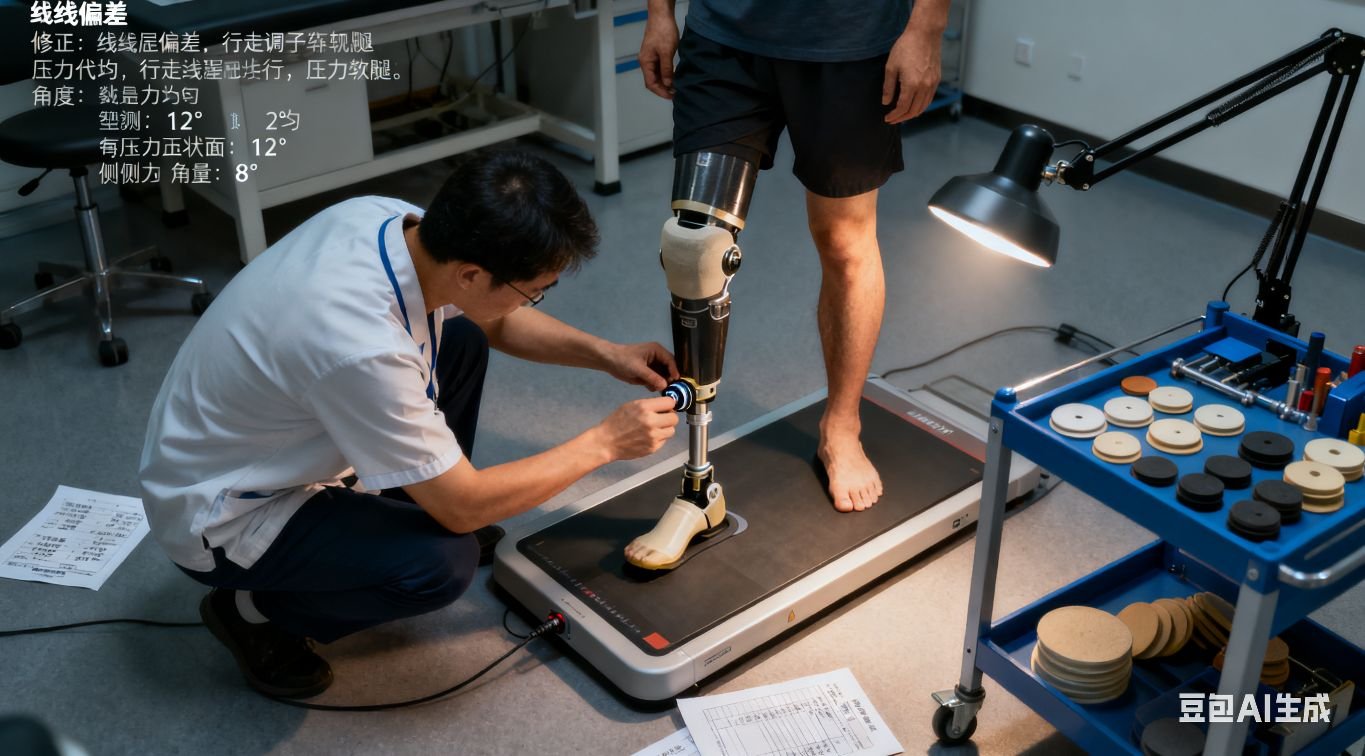 大腿假肢對(duì)線建議